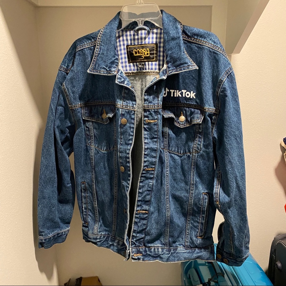 TIKTOK official jean jacket